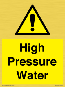 High Pressure Water